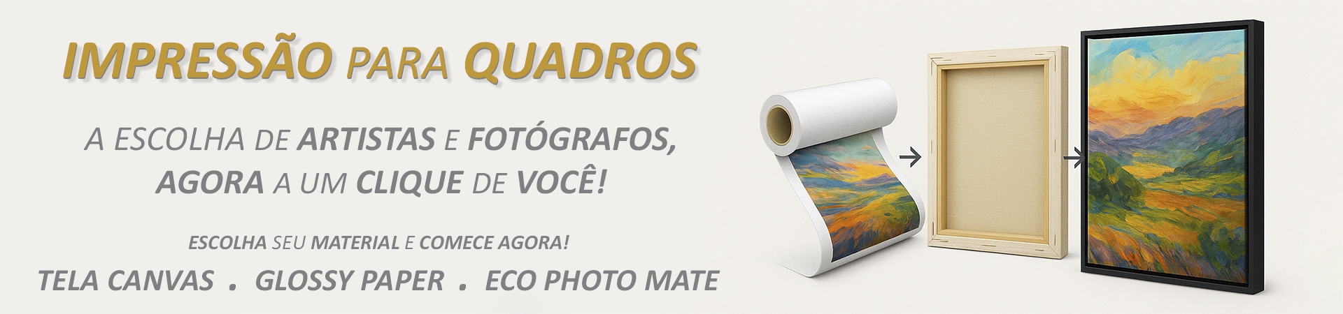 Impressões para Quadros