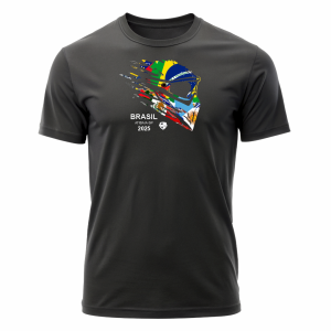 Camiseta Latin América 2025 - BLACK Algodão Fio 30 180gr.   DTF  