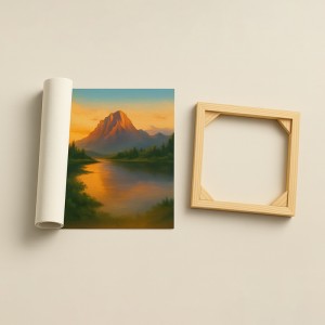 Chassi para Tela Canvas - Quadros Médios Madeira de reflorestamento de alta resistência Diversos tamanhos - de 50x70cm até 90x90cm   Corte preciso e montagem reforçada Compatível com a Tela Canvas