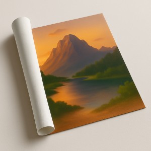 Impressão em Tela Canvas - Quadros Médios Tela Canvas de Algodão/Poliéster 350g. Diversos tamanhos - de 50x70cm até 90x90cm Impressão digital Profissional - com certificação PANTONE Tintas Originais EPSON (durável e resistente à luz)  Chassi ou Moldura Opcionais
