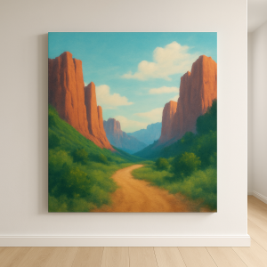 Impressão em Tela Canvas - Quadros Super Grandes Tela Canvas de Algodão/Poliéster 350g. Diversos tamanhos - de 130x130cm até 140x200cm Impressão digital Profissional - com certificação PANTONE Tintas Originais EPSON (durável e resistente à luz)  Chassi ou Moldura Opcionais
