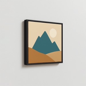 Moldura Flutuante para Tela Canvas - Quadros Pequenos Madeira de reflorestamento de alta resistência Diversos tamanhos - de 20x30cm até 50x50cm   Corte preciso e montagem reforçada Compatível com a Tela Canvas